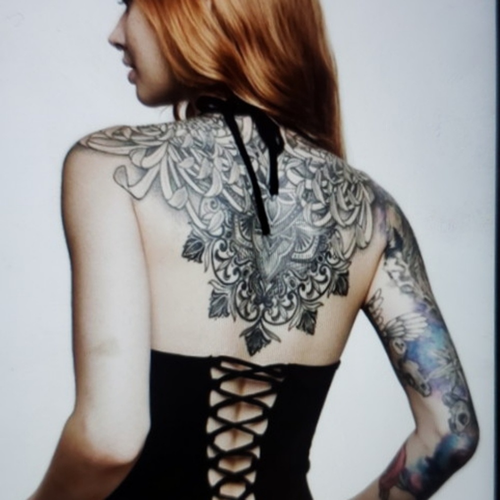 Graphic Rock Designer crop top!